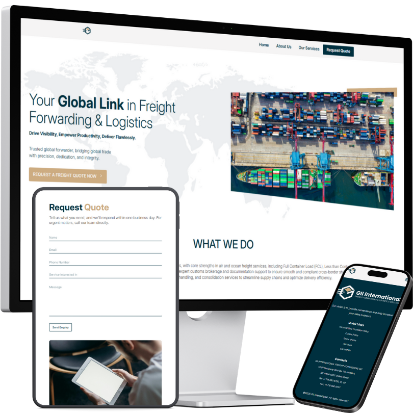 GII International WordPress Website